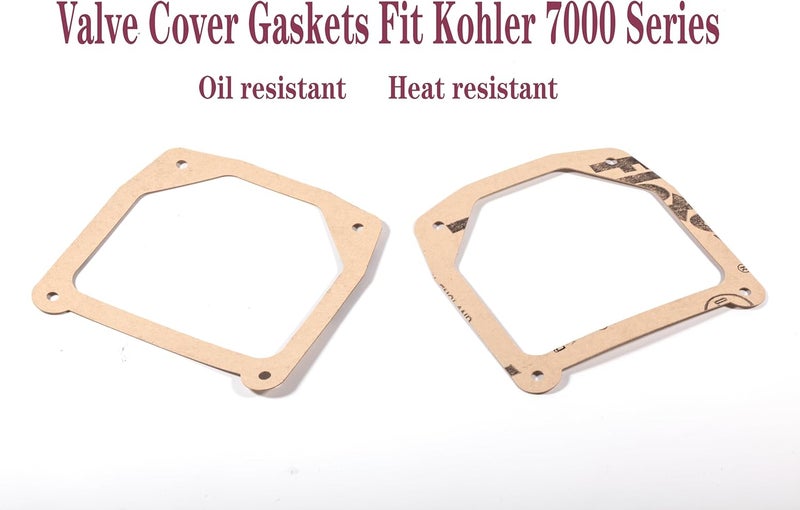 BEONEO For Kohler 7000 Series Cover Gasket 7000 Model Engines Stamped Steel Covers Valve Cover Gasket SV710 SV715 SV720 KT715 KT725 KT730 KT735 KT740 KT745 ZT710 19 20 21 22 23 24 25 26 Hp 2 Pack - Image 2